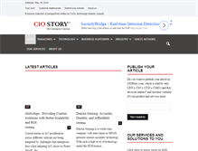 Tablet Screenshot of ciostory.com